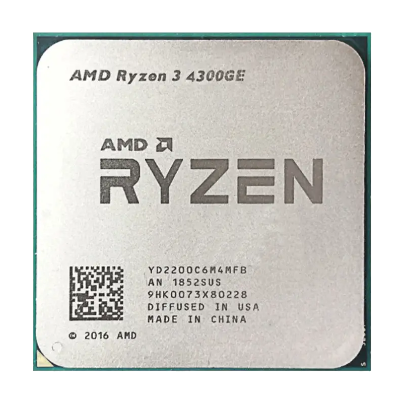 Процесор AMD Ryzen 3 4300GE (100-000000151)